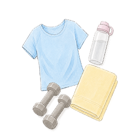 体験トレーニングイラスト
