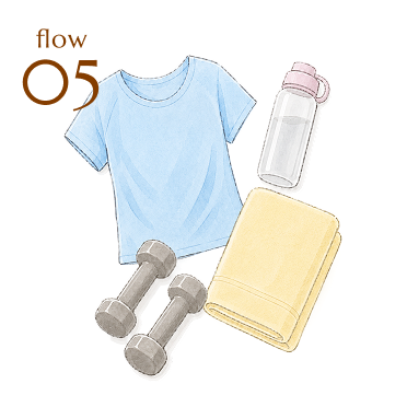 体験トレーニングイラスト