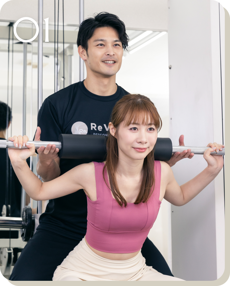 最短で結果を出すパーソナルトレーニングイメージ