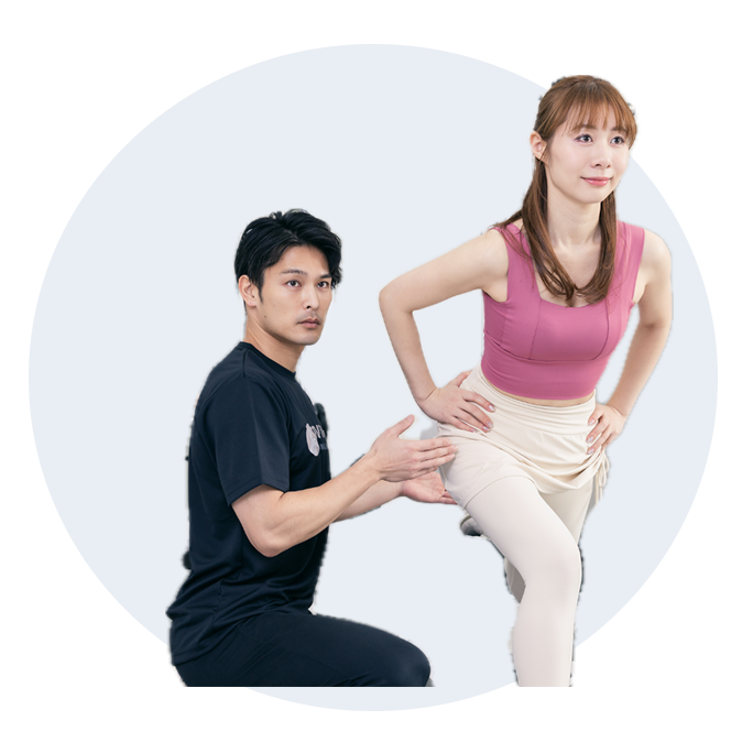 トレーニングをする様子